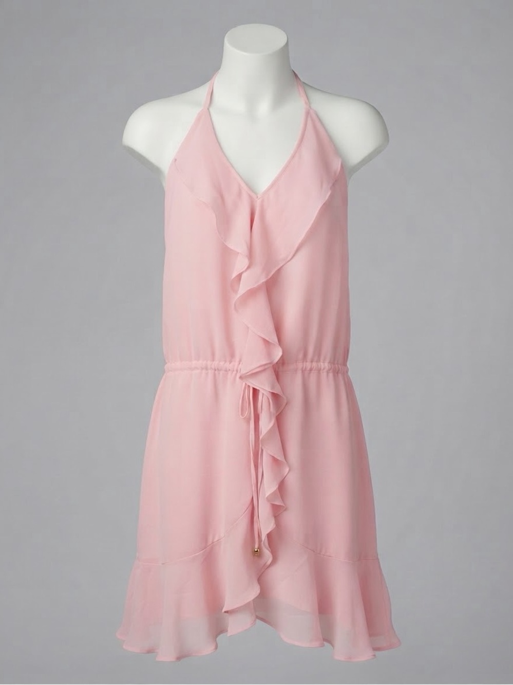 Laundry By Shelli Segal Light Pink Ruffled Girls' Dress